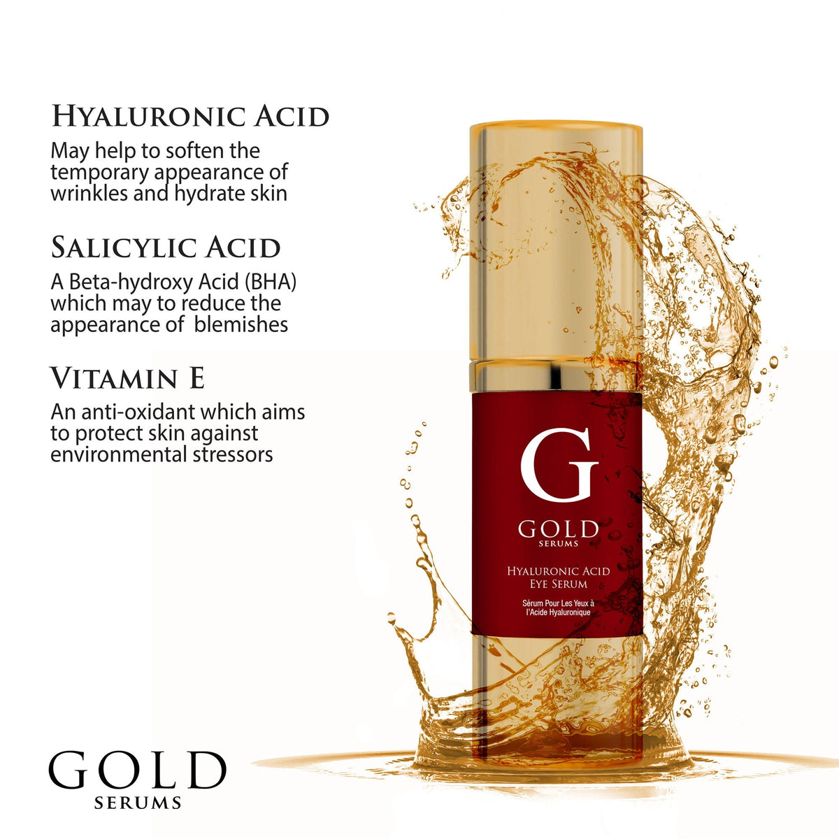 Hyaluronic Acid Eye Serum 15ml