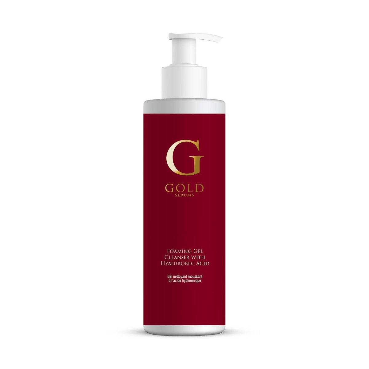 Gold Serums Foaming Gel Cleanser with Hyaluronic Acid 200ml